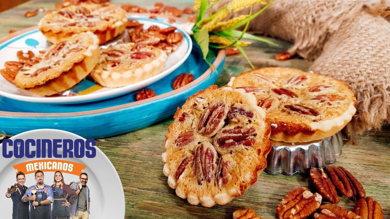 Receta: Mini pays de nuez | Cocineros Mexicanos