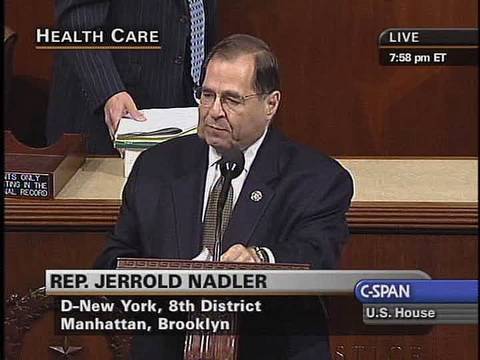 Nadler opposes Anti Choice Stupak Amendment
