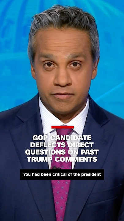 GOP candidate deflects direct questions on past Trump comments
