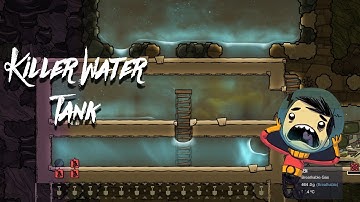 4.ONI Alpha-DEAD IN WATER TANK-MAKING WATER TANK-Oxygen Not Included Alpha Gameplay