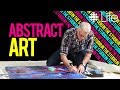 How to create abstract art  in the studio with steven sabados  cbc life
