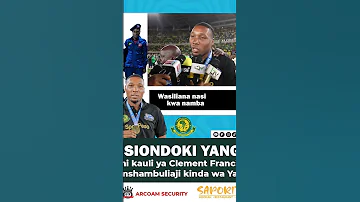 Clement Mzize Yanga Kuna Maokoto Yakutosha Makombe Ndio Usiseme Siondoki Yanga 
