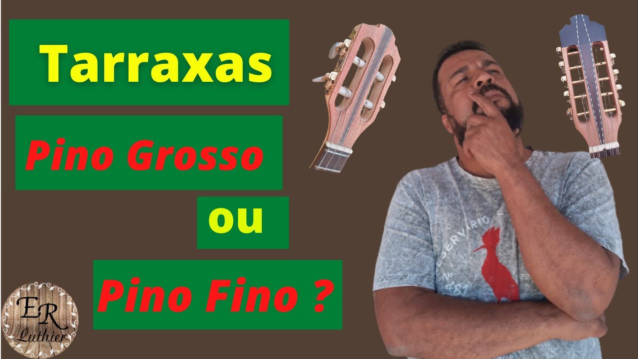 Tarraxas pino fino ou pino grosso, qual melhor tarraxa para meu violão, cavaquinho, viola ou Ukulele