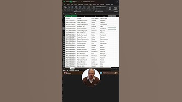 Excel Trick: Split Names & Sort by Last—In 30 Seconds