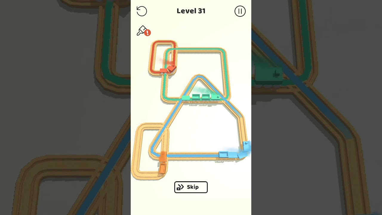 Trains 🚂 Gameplay | Walkthrough Trains On Time All Levels 31 - 32 Android | IOS 