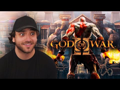 ZEUS KINDA SUCKS First Time Playing God Of War 2 Part 1