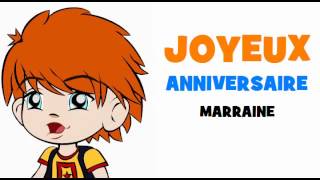 Joyeux Anniversaire Marraine Youtube Joyeux Anniversaire Marraine Youtube