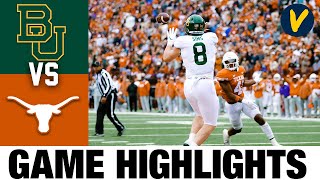 Baylor vs #23 Texas | 2022 College Football Highlights