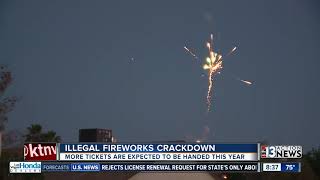 Fire officials are cracking down on illegal fireworks this year. clark
county department will be using heat maps to detect and planning
han...