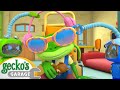 Gecko is Snoring😪 | Gecko's Garage 3D | Robot Cartoons for Kids | Moonbug Kids