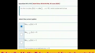 MTH 621||Final Term current preparation 2025||#mth621 #exam #multiplechoiceexam #vustudy #quiz 