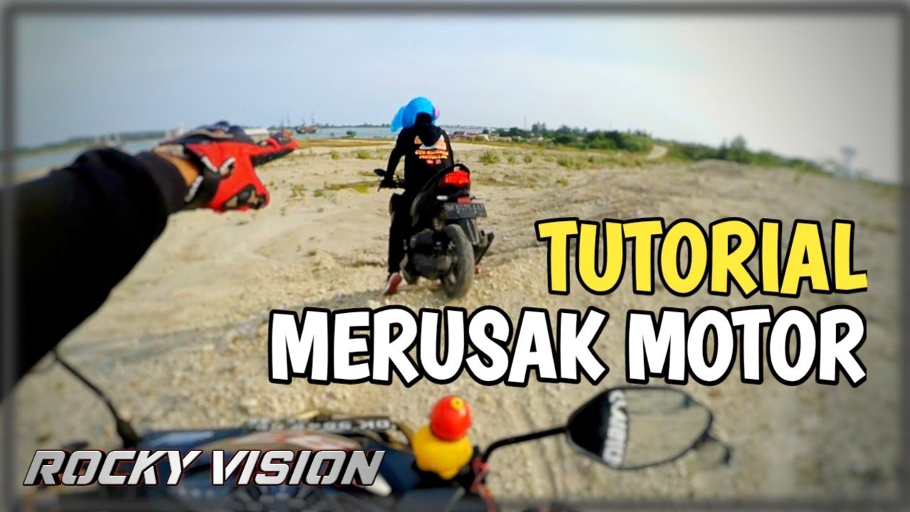 Offroad Merusak Motor Pake Matic, Lahan Reklamasi Pulau Bali | Motovlog Indonesia