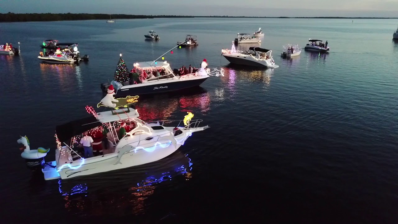 Matlacha Holiday Boat Parade 2017 YouTube