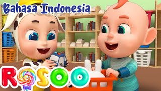 Clean Up Classroom - Bershi - Bershi + Wheels On The Bus | Rosoo Bahasa Indonesia | Nursery Rhymes