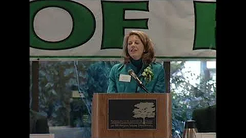 Julie Farrell Ovenhouse MSU Hall of Fame induction...