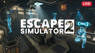 🔴 ESCAPE SIMULATOR 2 w/ @EliLikesRice @SMii7Y @iijeriichoii @Kryoz
