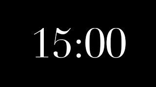 Information Countdown Timer for 15 minutes Update