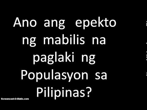 Video: Ano ang negatibong rate ng paglaki ng populasyon?