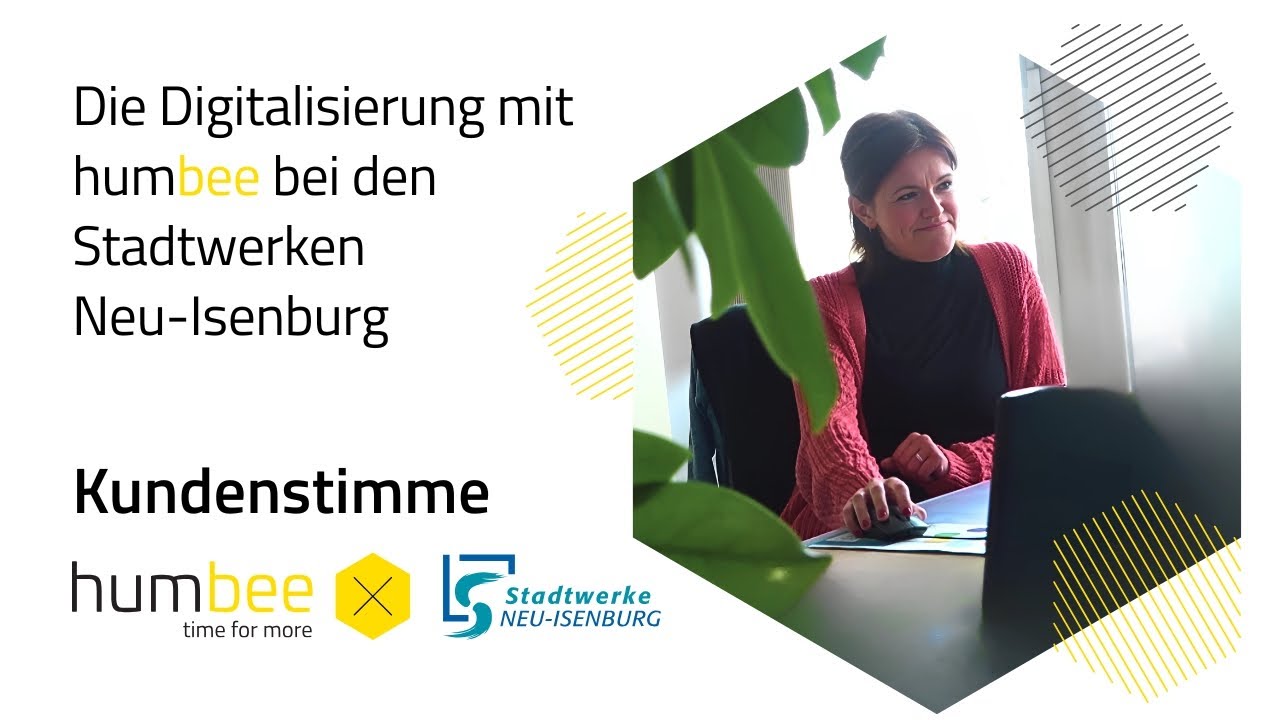 Die Digitalisierung mit humbee bei den Stadtwerken Neu-Isenburg
