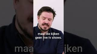 Live Tv? Dat Is Iets Van Vroeger