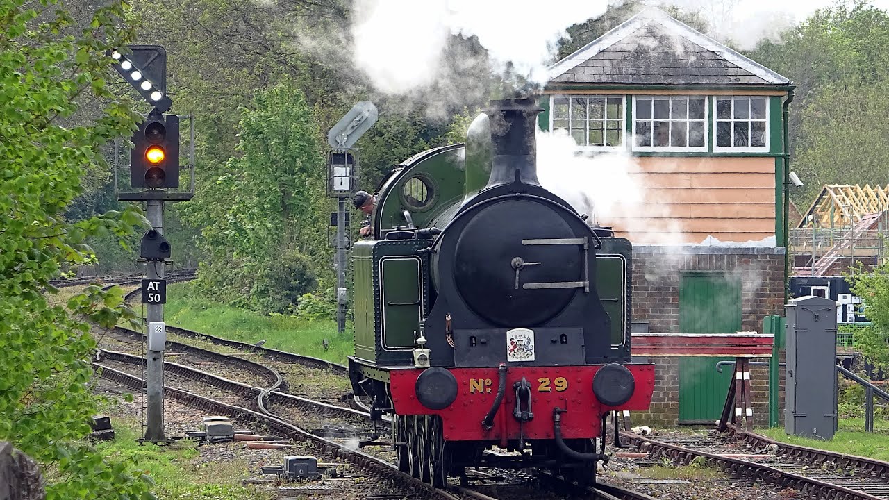 Mid Hants Railway - Watercress Line - 2024 Spring Steam Gala - 4K