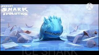 hungry shark evolution all roar sound effects #hungrysharkevolution