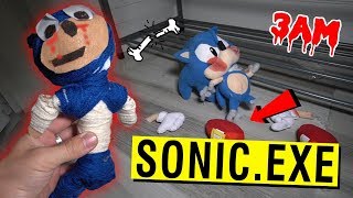 DO NOT MAKE A SONIC.EXE VOODOO DOLL AT 3AM!! (I HAD TO DO THIS TO HIM!)