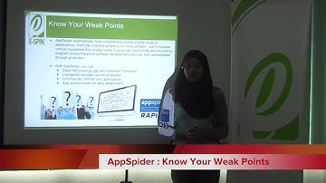 Rapid7 AppSpider Product Overview by E-SPIN