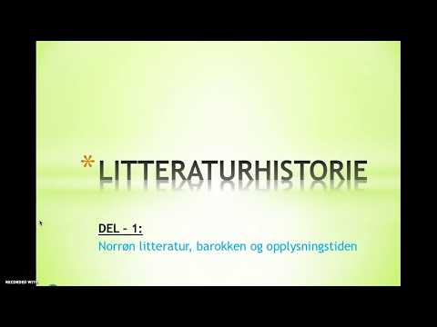 Video: Hva Er Litterært Språk