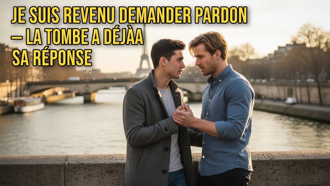 JE SUIS REVENU DEMANDER PARDON — LA TOMBE A DÉJÀ SA RÉPONSE