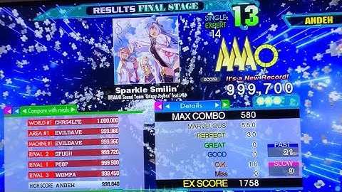 [DDR A20+] Sparkle Smilin