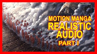 THE RUMBLING (Realistic Audio) - Arrive On Marley | Motion Manga | Full Audio NO MUSIC | Part 1