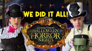 🎃🔥 HHN 2026 Premium Scream Night: ALL 10 HOUSES! | Halloween Horror Nights 35 👻