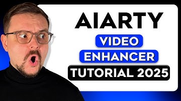 AIarty Video Enhancer Tutorial - 2025 | From Blurry to 4K: How to Denoise & Upscale Any Video