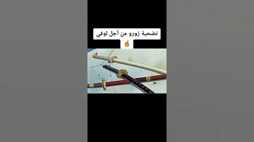 تضحيه زورو من اجل لوفي مقطع محزن 