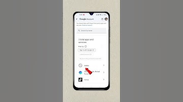 Google Account Se Third Party App Access Kaise Remove Kare #shorts
