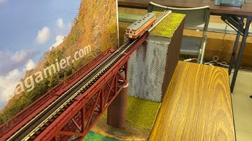 単線自動往復？の鉄道模型Nゲージ 相模原鉄道模型クラブ「運転会」先行公開中　2021年11月-06版