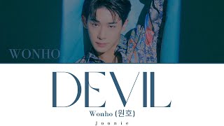 Wonho (원호) 'Devil' Lyrics (Color Coded Lyrics Han/Rom/Eng)