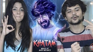 EMIWAY BANTAI-KHATAM (OFFICIAL MUSIC VIDEO) | Reaction |Shubham Vyas | Pooja Rathi