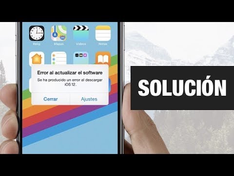 Actualización iOS 12: Ocurrió un error al instalar/descargar iOS 12 ¡SOLUCIONAR AHORA!