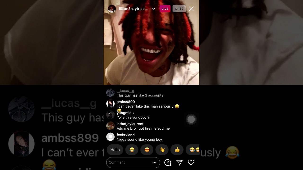 NBA Youngboy sound alike from Baton Rouge on liljitm3n live🤣