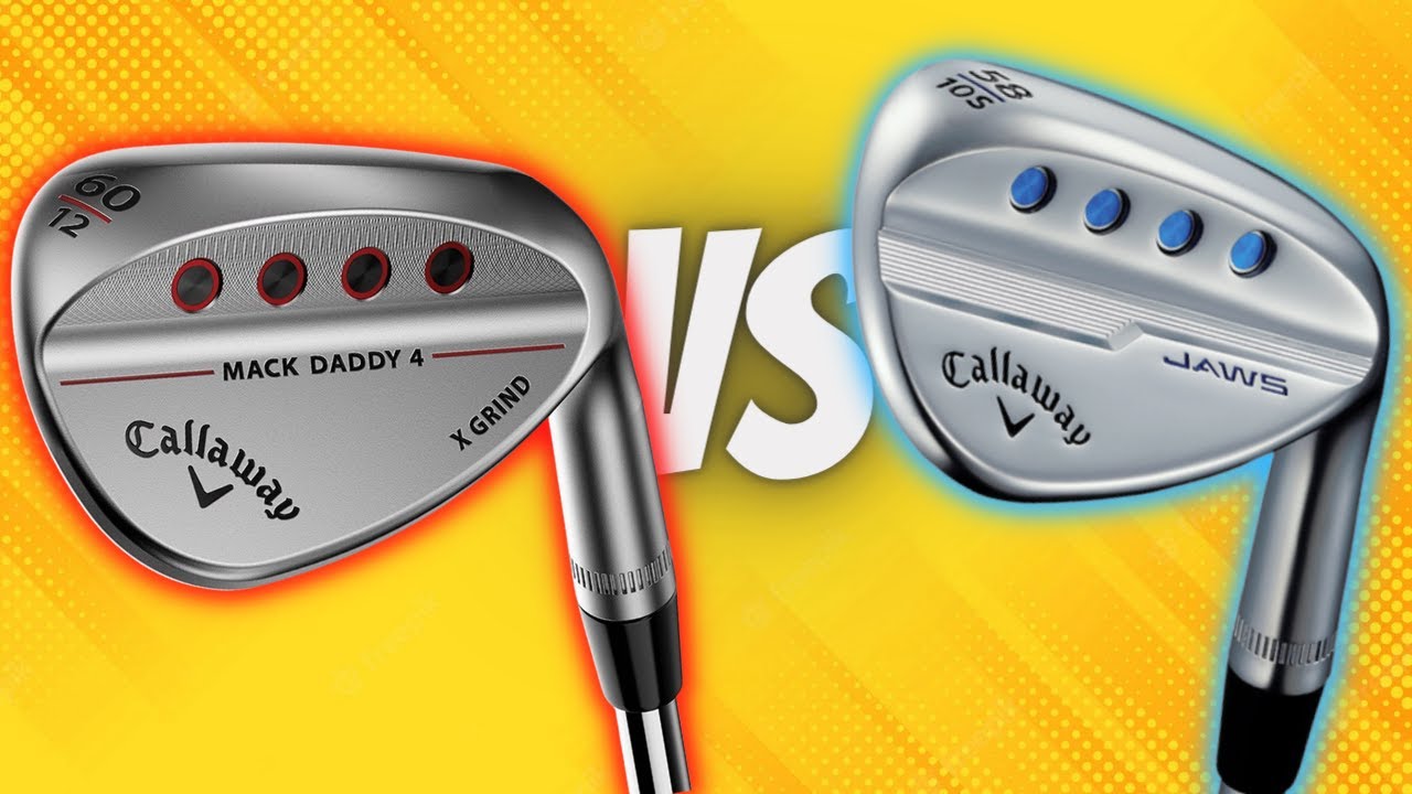 Callaway MD4 vs. JAWS Wedge Comparison & Review YouTube