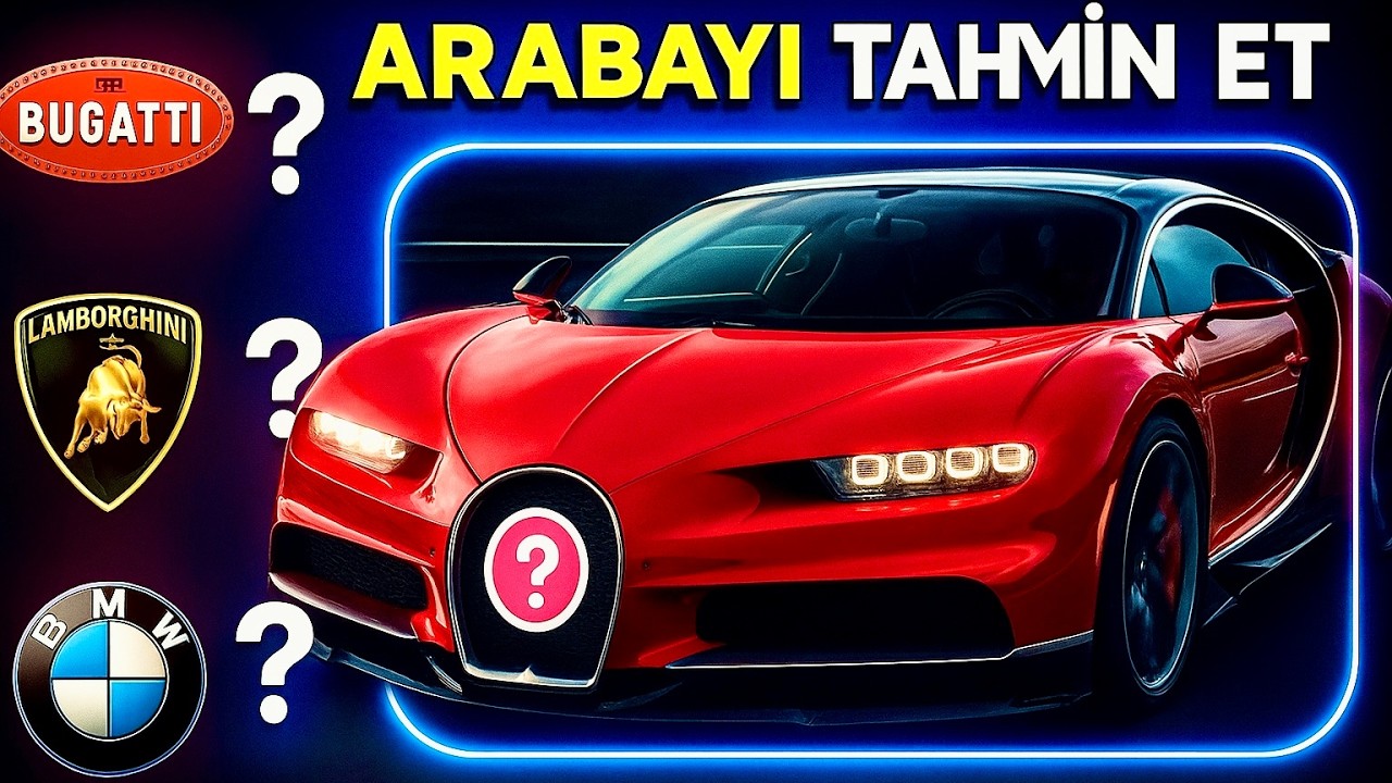 Araba Markasını Tahmin Et!🧠 50 Seviye İleri Düzey Araba Logosu Yarışması 🚘🏁✅