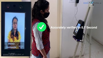 FacEDGE - Zero-Contact Facial Recognition Terminal powered by EDGENeural.ai proprietary AI algorithm
