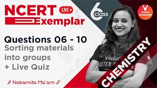 Live Quiz: Sorting Materials Into Groups | Questions 06 - 10 | NCERT Exemplar Series Class 6 | YW screenshot 1