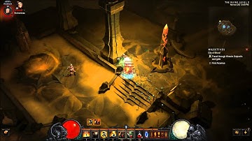 Diablo III Hardcore Crusader Anelanani Road to Alcarnus (Normal Difficulty)