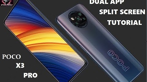 FIX!! Split Screen or Dual app not functioning POCO X3 PRO
