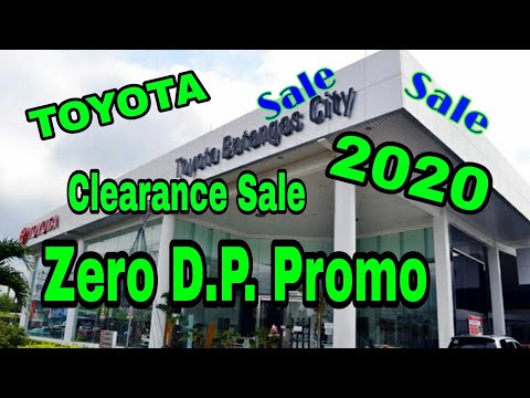 Toyota Batangas / ZERO DOWN PAYMENT / Clearance Sale / Ayashane TV