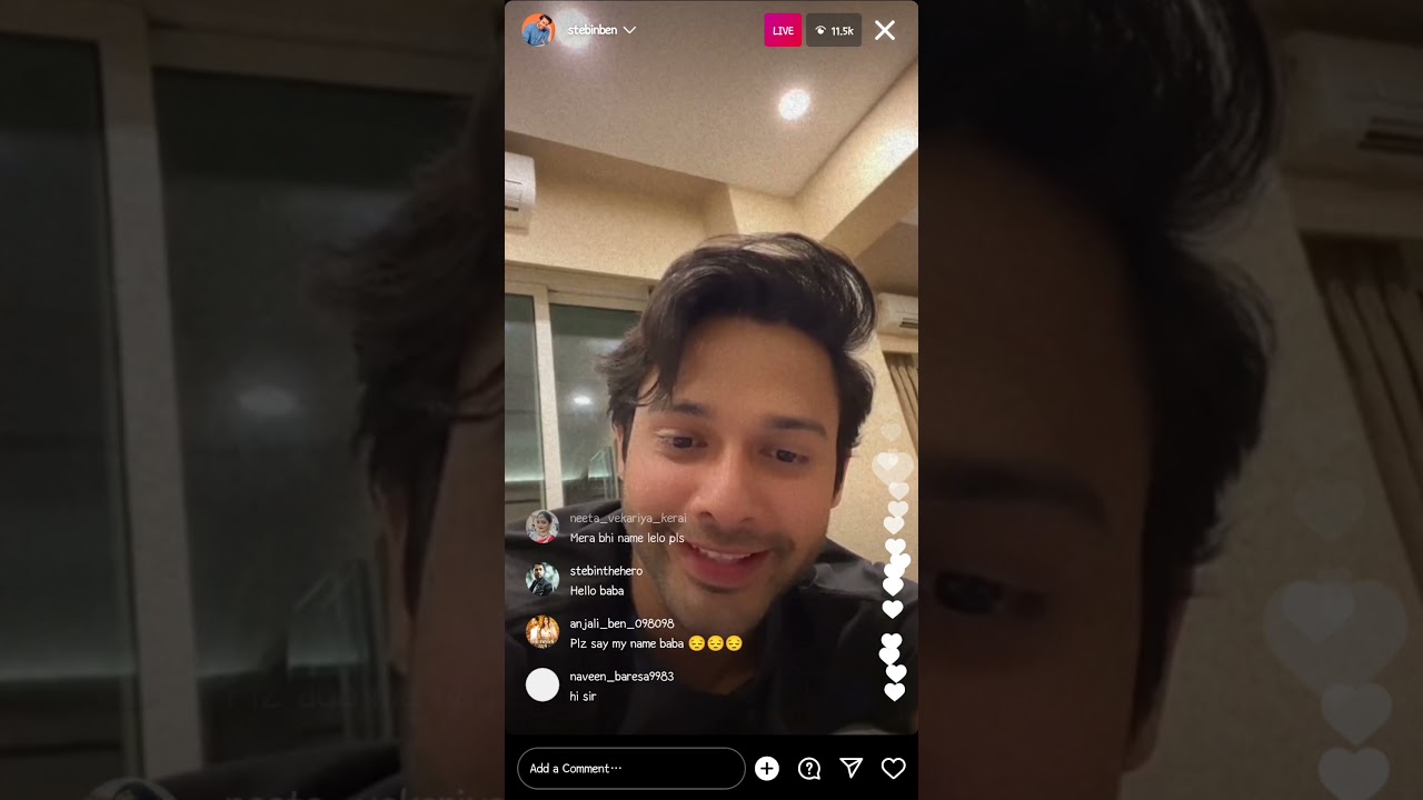 Stebin Ben IG Live | #stebinben #mehendilagi