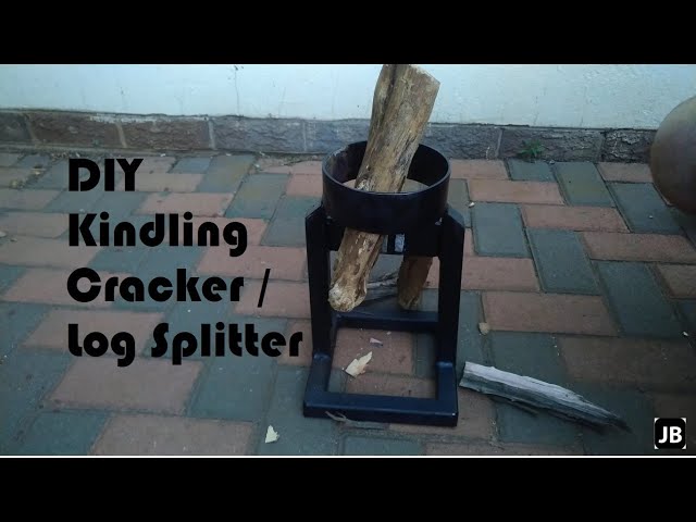 DIY Kindling Cracker / Log Splitter from Rebar 